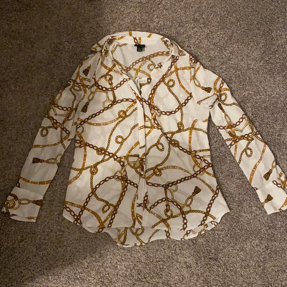 Worthington chain design shirt
